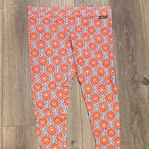 Orange and blue Patterned Women’s Matilda Jane Leggings